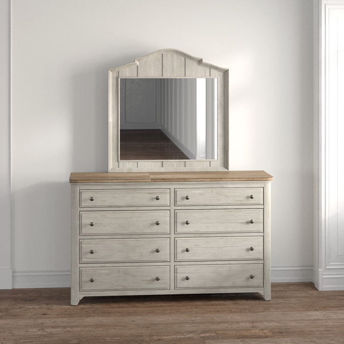 Kelly Clarkson Home Rhapsody 8 Drawer Dresser and Mirror & Reviews Wayfair